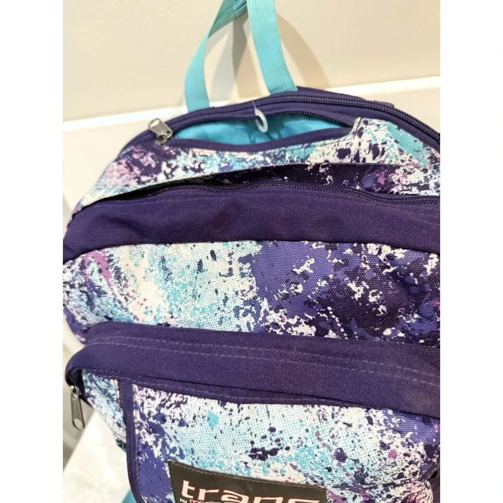 Trans By JanSport Tie Dizzle Purple Backpack 15